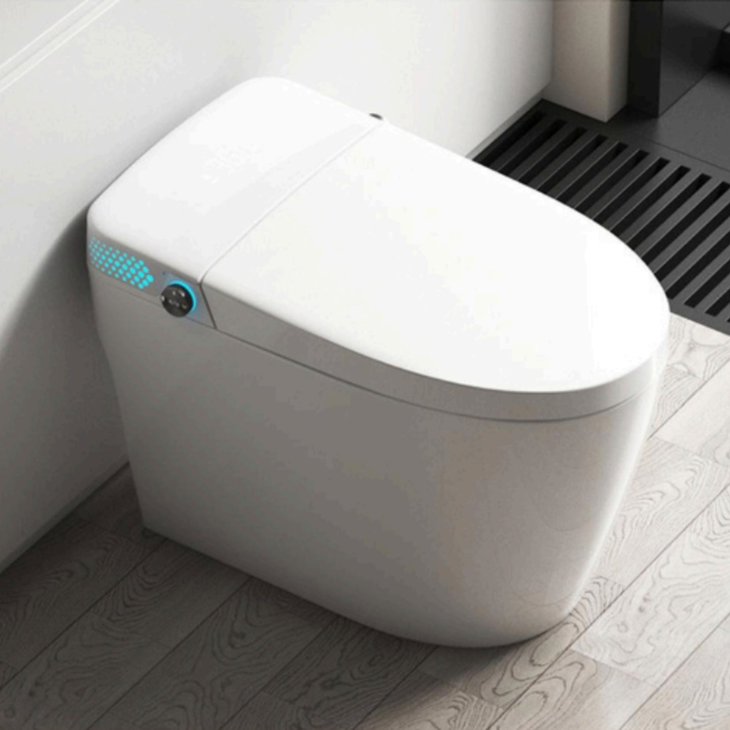 Smart Toilet T9016 with Color Rim Light and Instant Heating