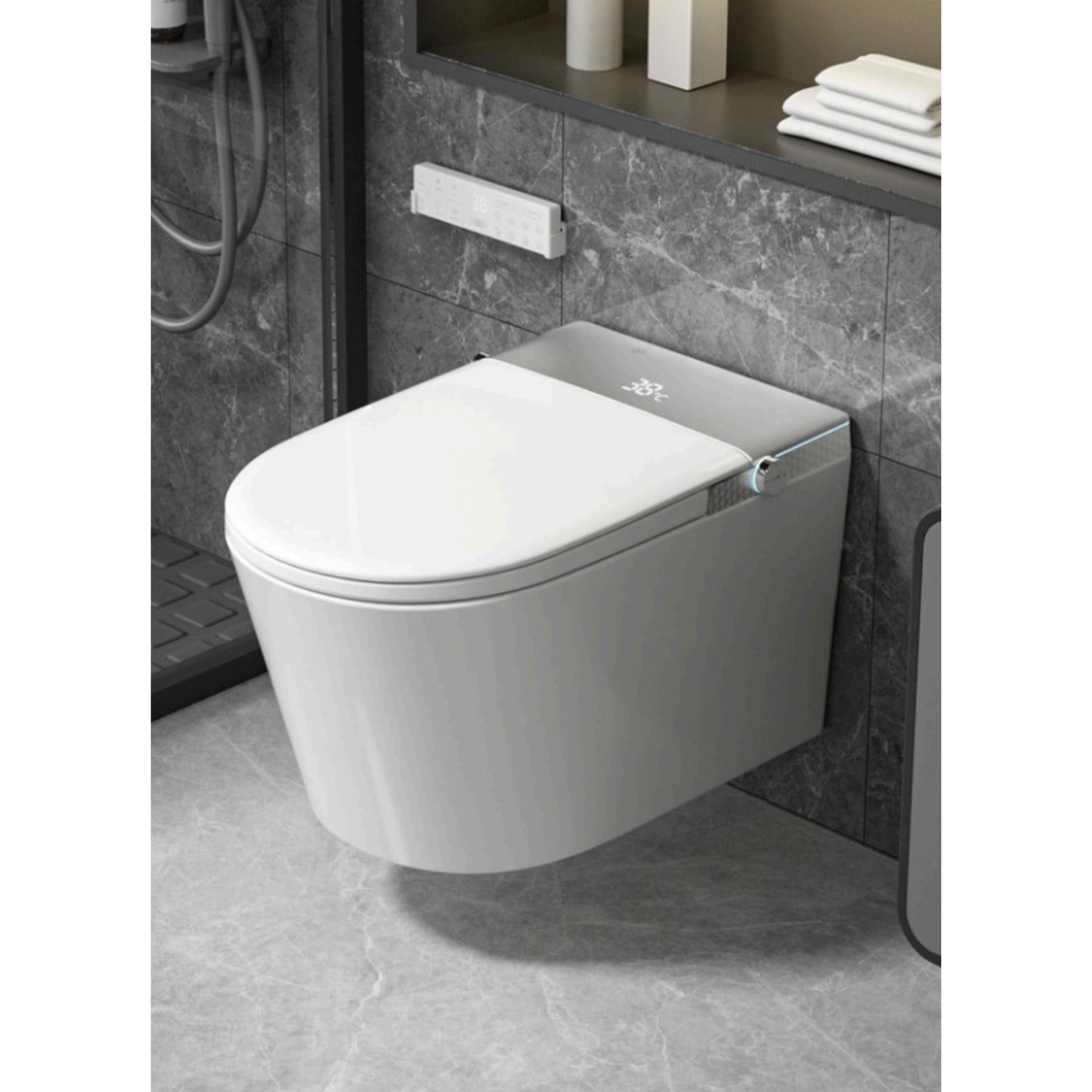 Smart Toilet T9026 Series with Two Color Options and Instant Heating