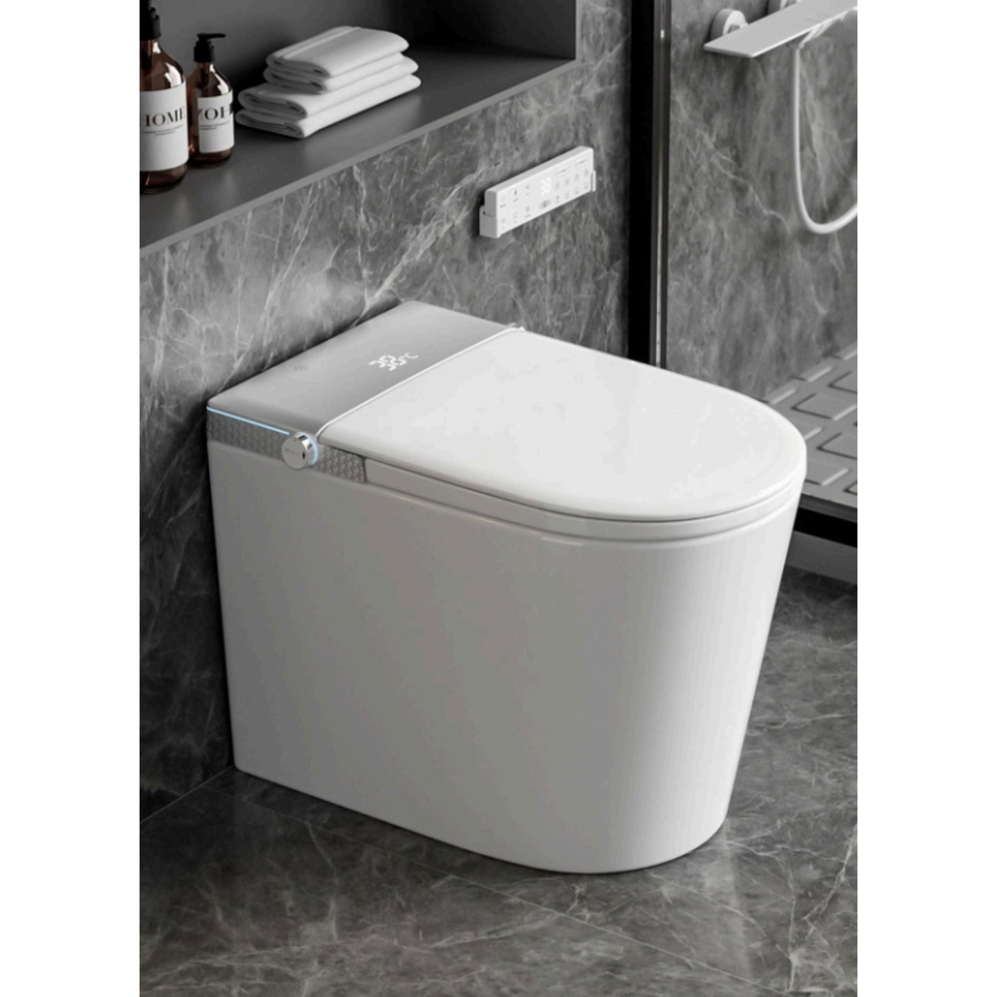 Smart Toilet T9026 Series with Two Color Options and Instant Heating