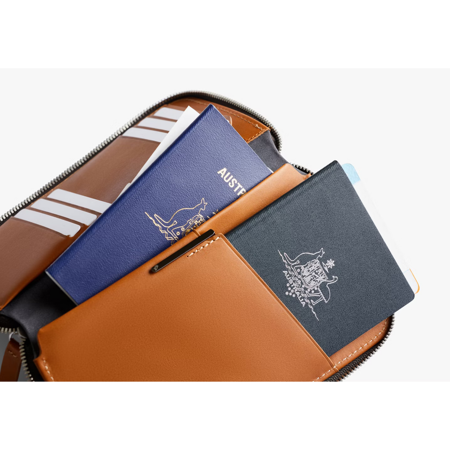 Personalized Leather Travel Wallets with RFID Protection
