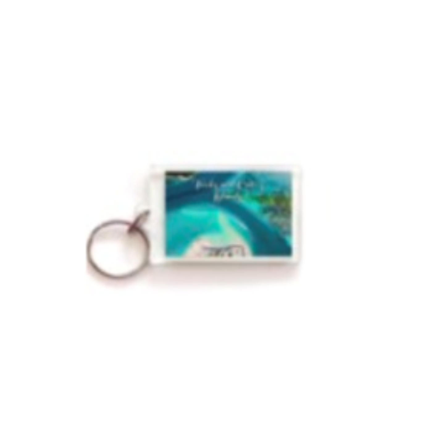 Durable Custom Keychain, Double-Sided Print, 4mm Thick