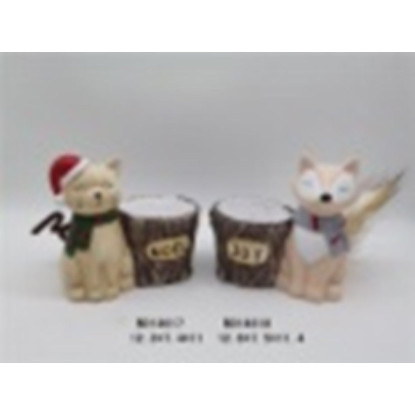 Holiday Glazed Terracotta Christmas Ceramic Flower Pots