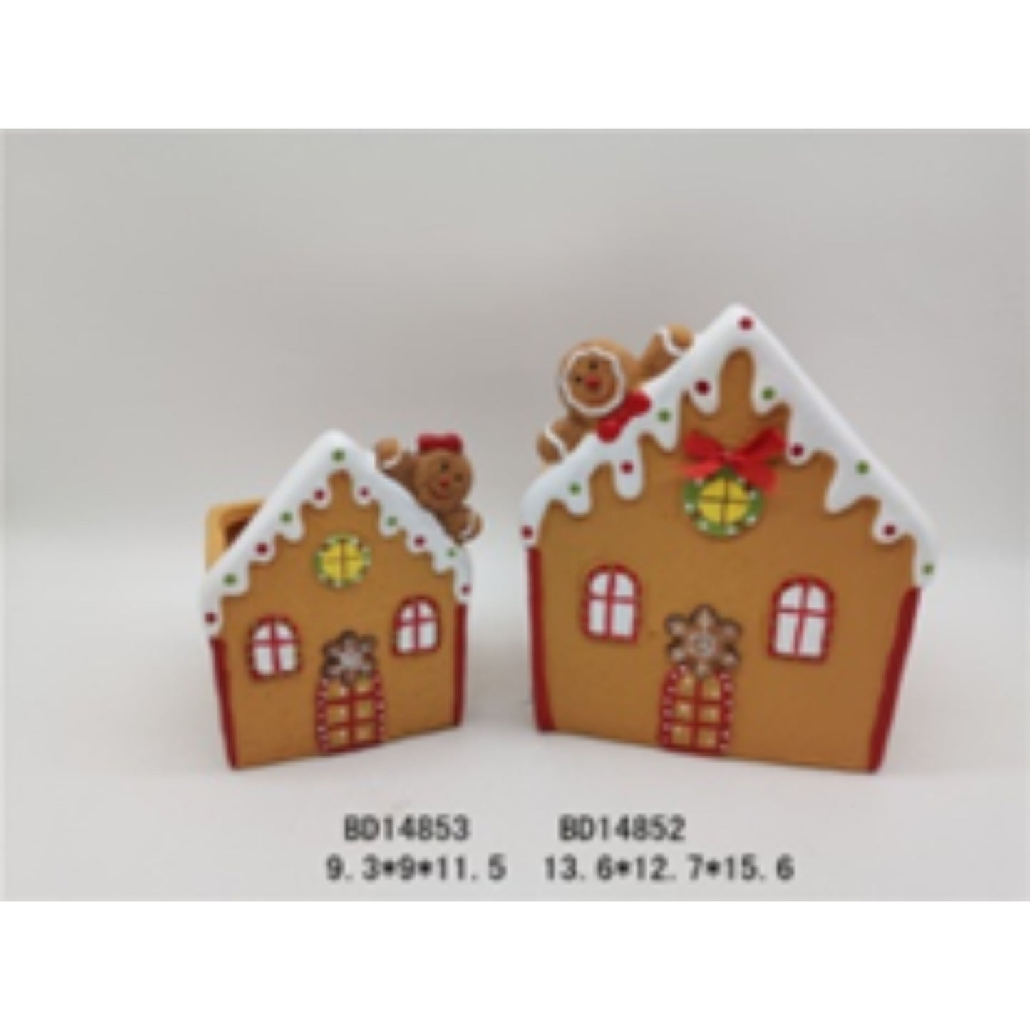 Holiday Glazed Terracotta Ceramic Christmas Planter