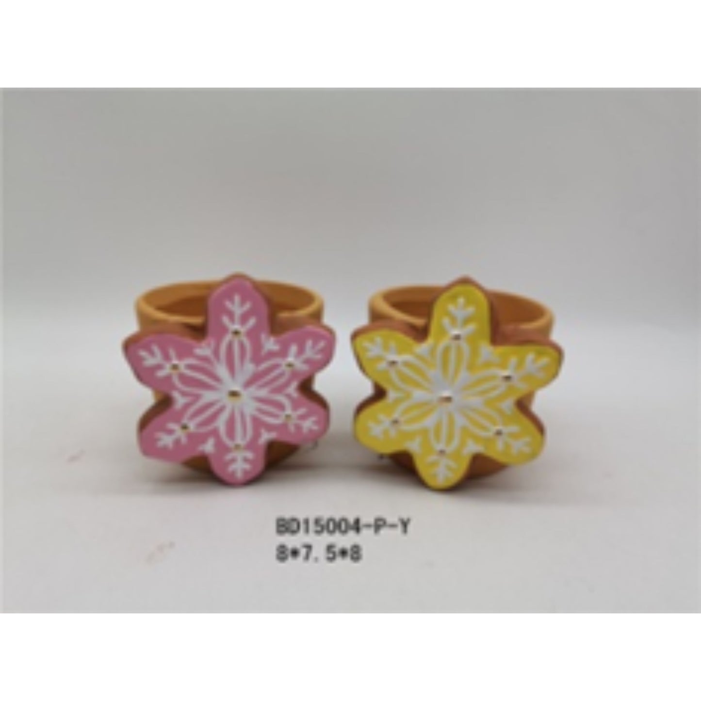 Colorful Terracotta Ceramic Christmas Flower Pot Collection