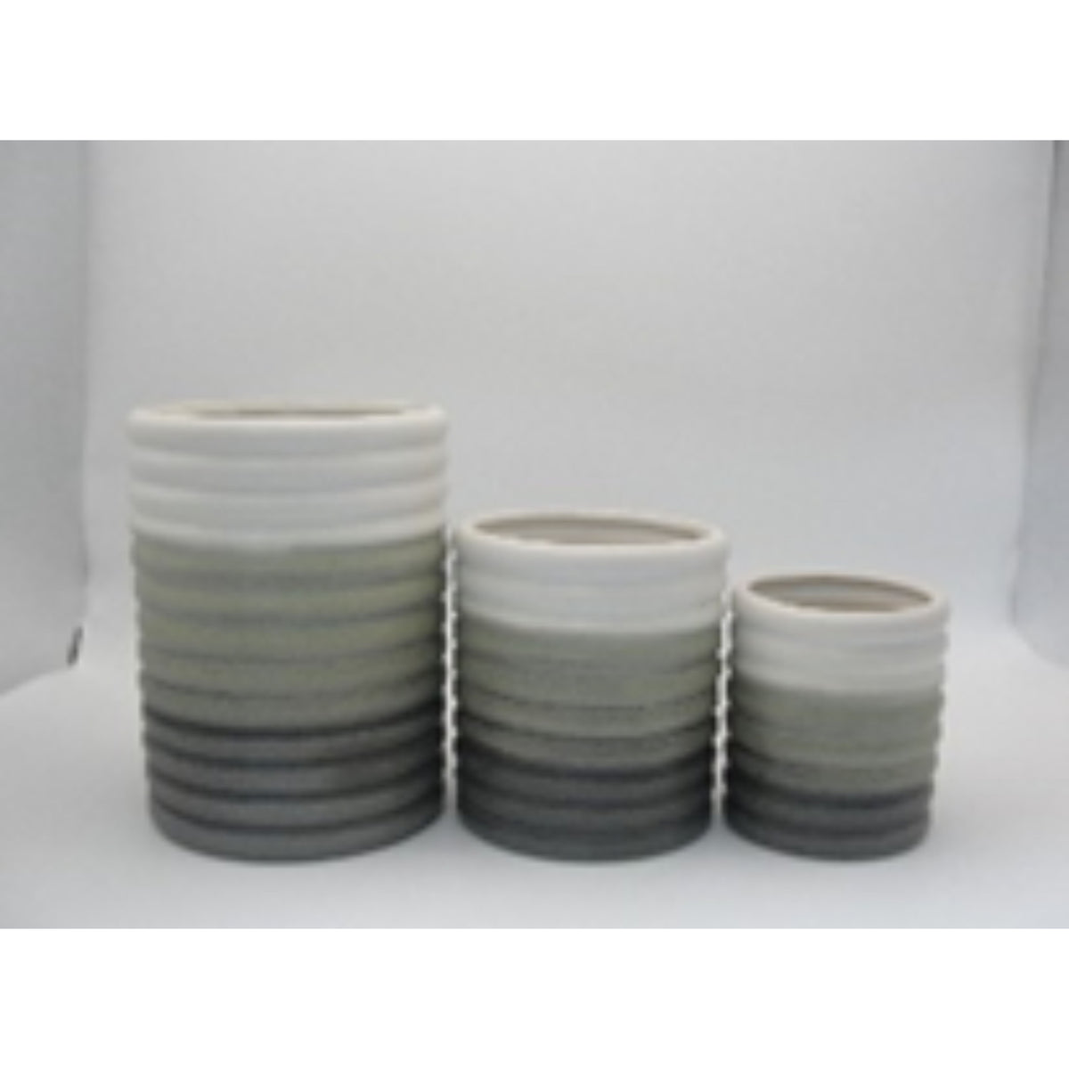 Textured Pattern Flower Pot Set DYH24K101BC-1 / -2 / -3