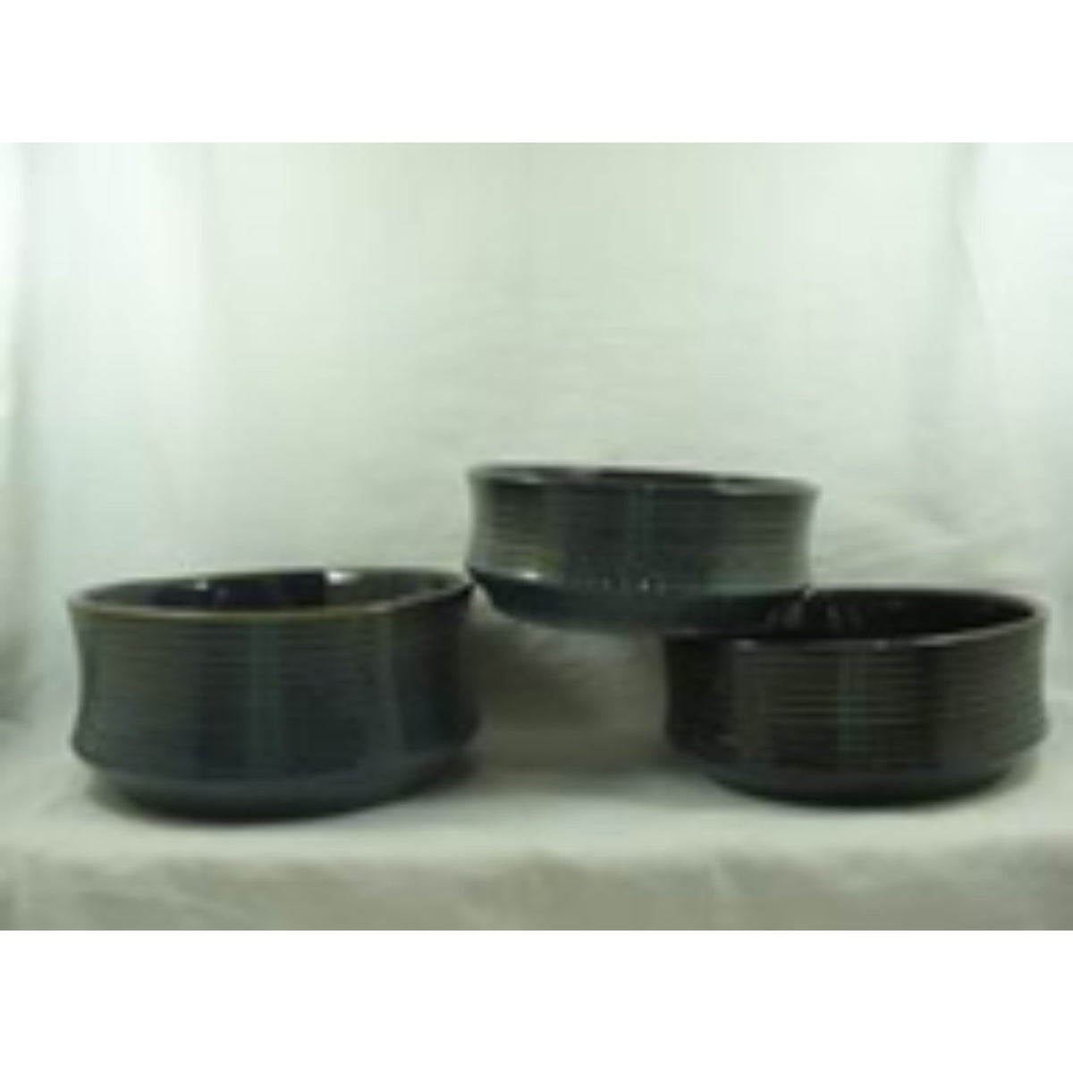 Textured Stoneware Flower Pot Set DYH24K908BC Series