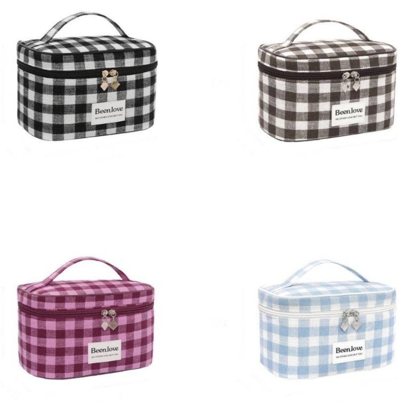 Elegant Style Top-Lid Cosmetic Bag RH2518 – 23×15×14cm