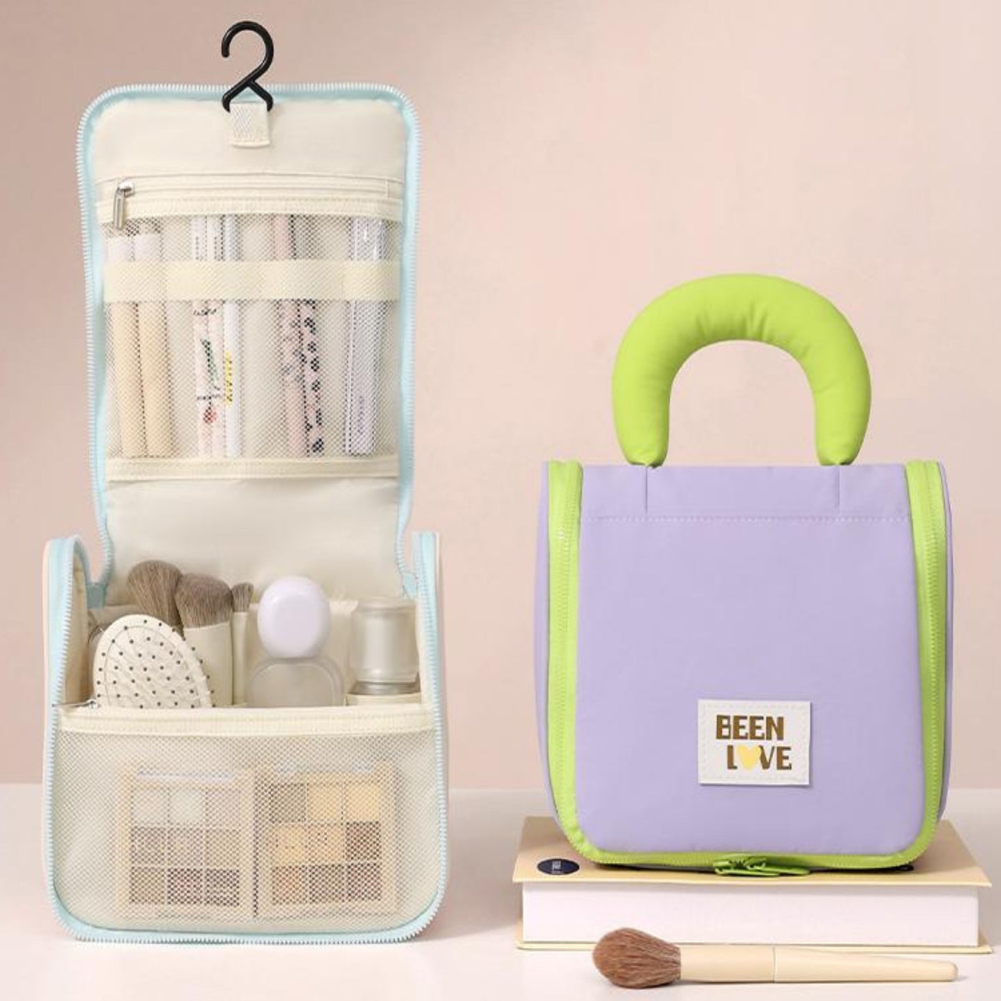 Marshmallow Hanging Toiletry Bag RH2501 – 20.5×10×20cm