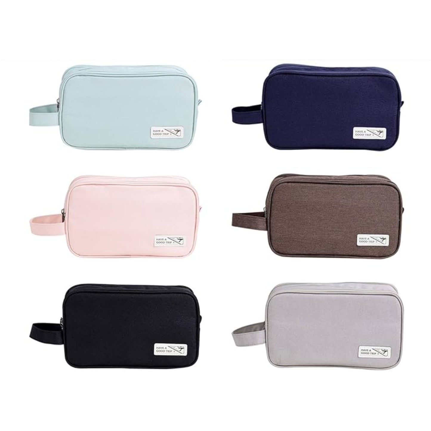 RH2322 Wabi-Sabi Style Handheld Wet-Dry Toiletry Bag