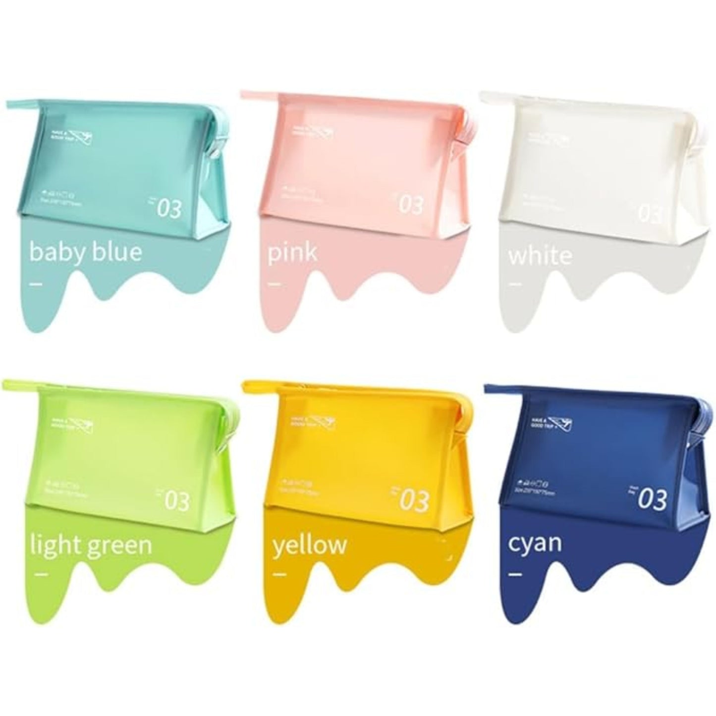 RH2310 Jelly Horizontal PVC Toiletry Bag
