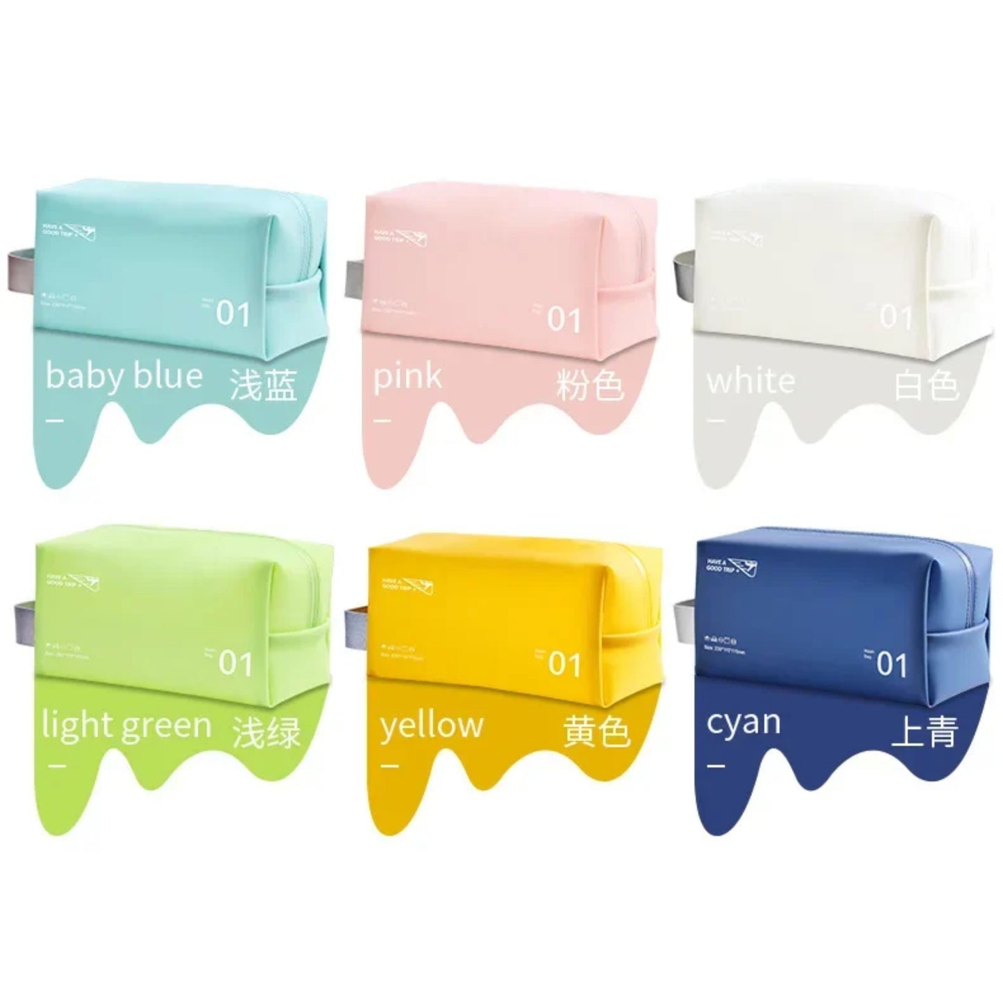 RH2311 Jelly Octagonal PVC Toiletry Bag