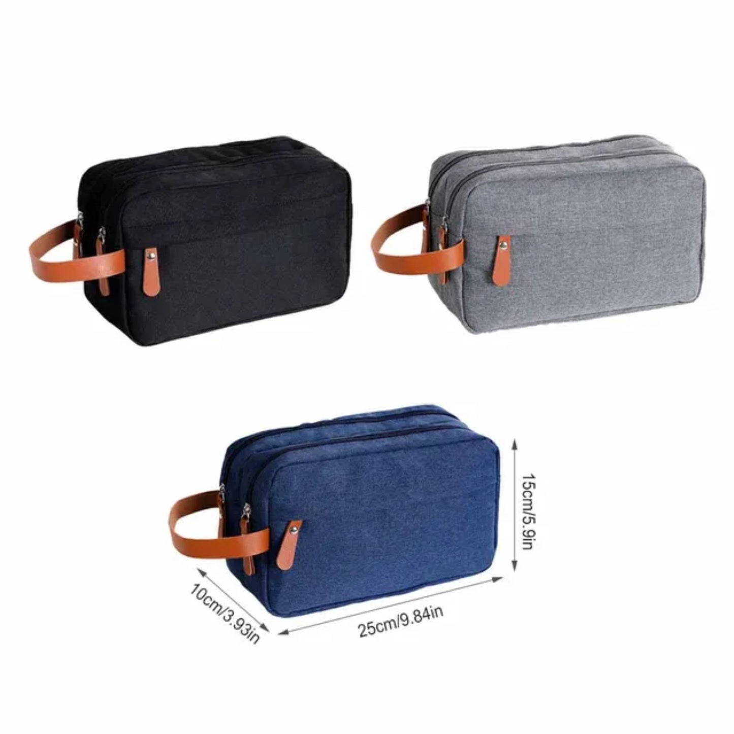 RH2232 Gen-2 Men's Toiletry Bag – 300D Cationic Polyester