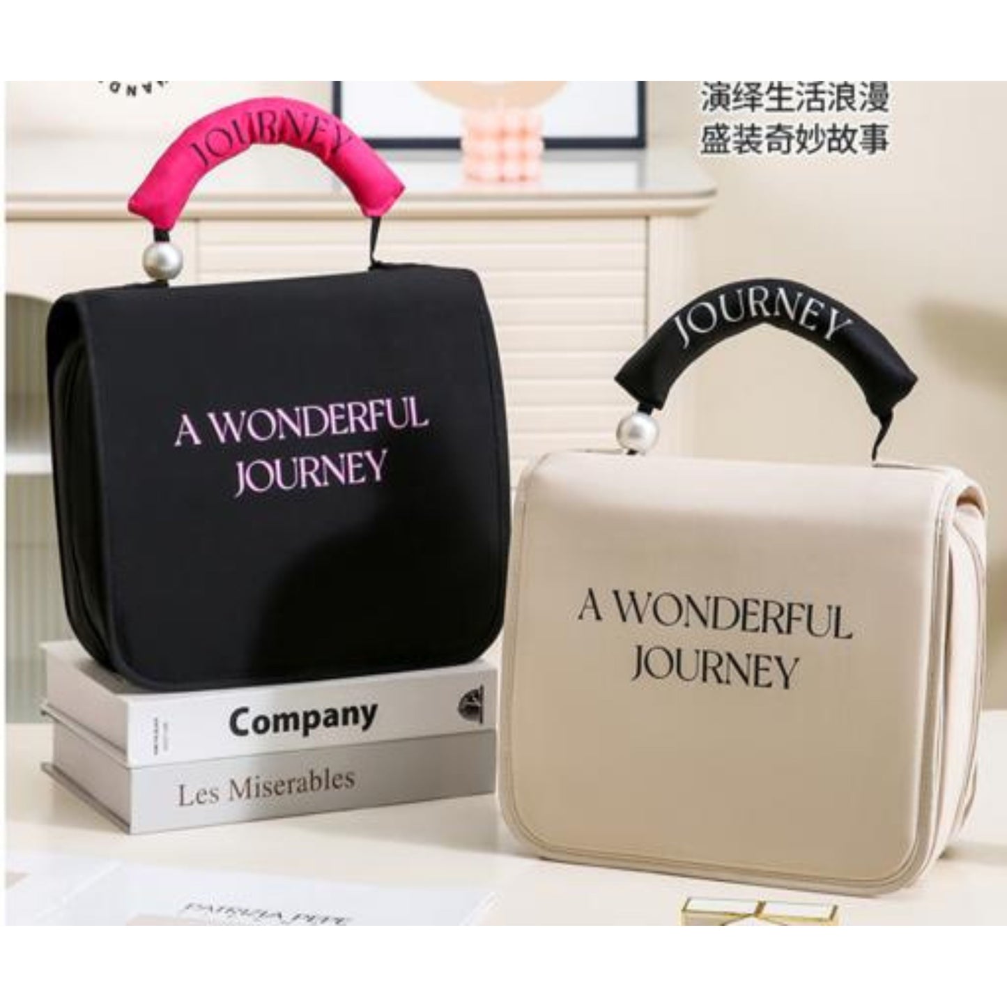 Pearl Handle Toiletry Bag - Model LG0024