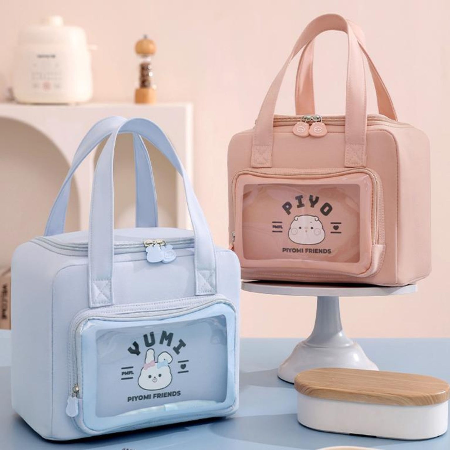 Trendy Square Lunch Bag - Model RH2483