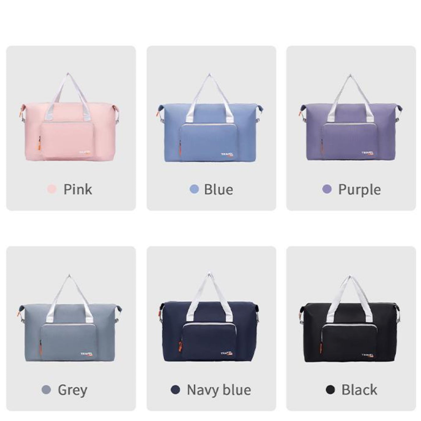 Duffel Bag RH2411 – Lightweight Foldable Polyester Travel Bag