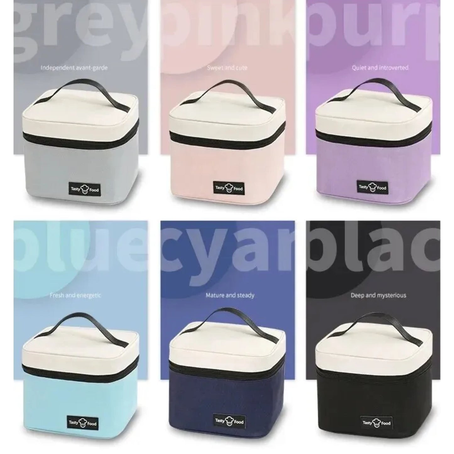 Dopamine Small Square Lunch Bag - Model RH2332