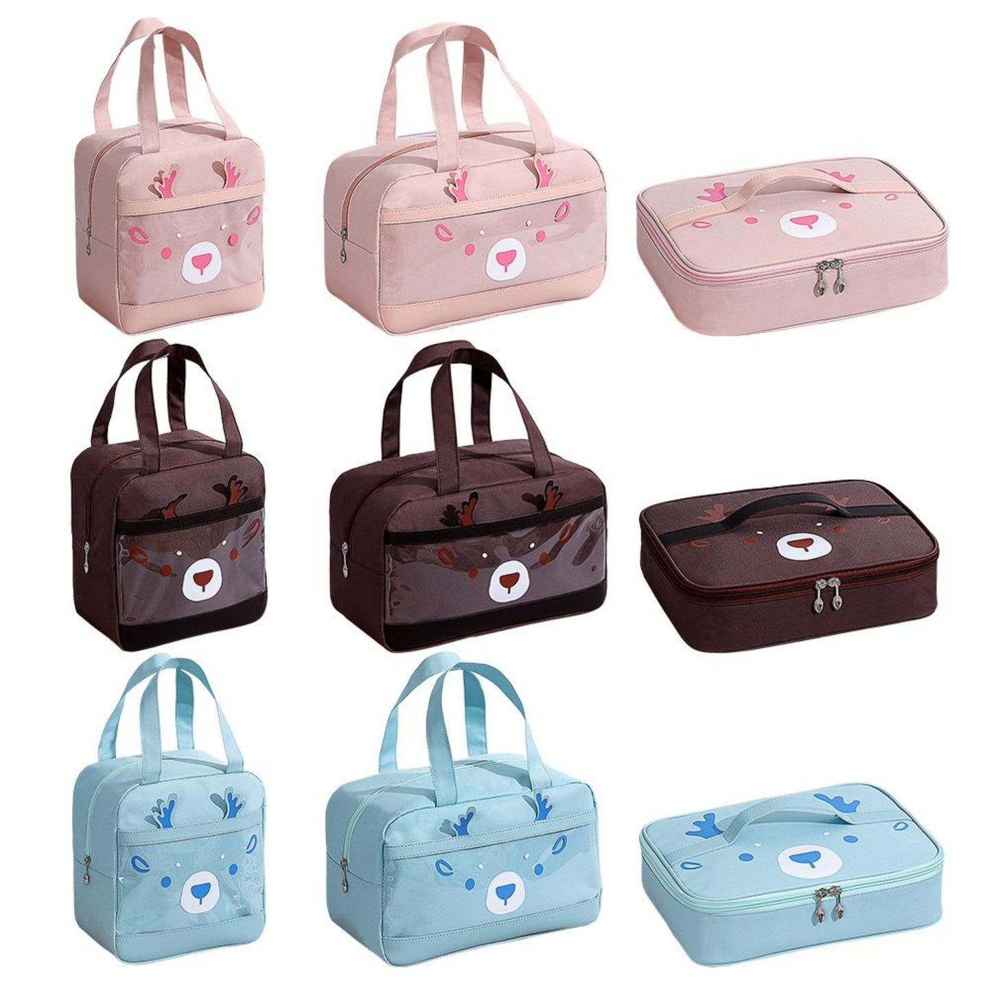 Deer-Themed Lunch Bag Series - Model RH2241, RH2243 & RH2245