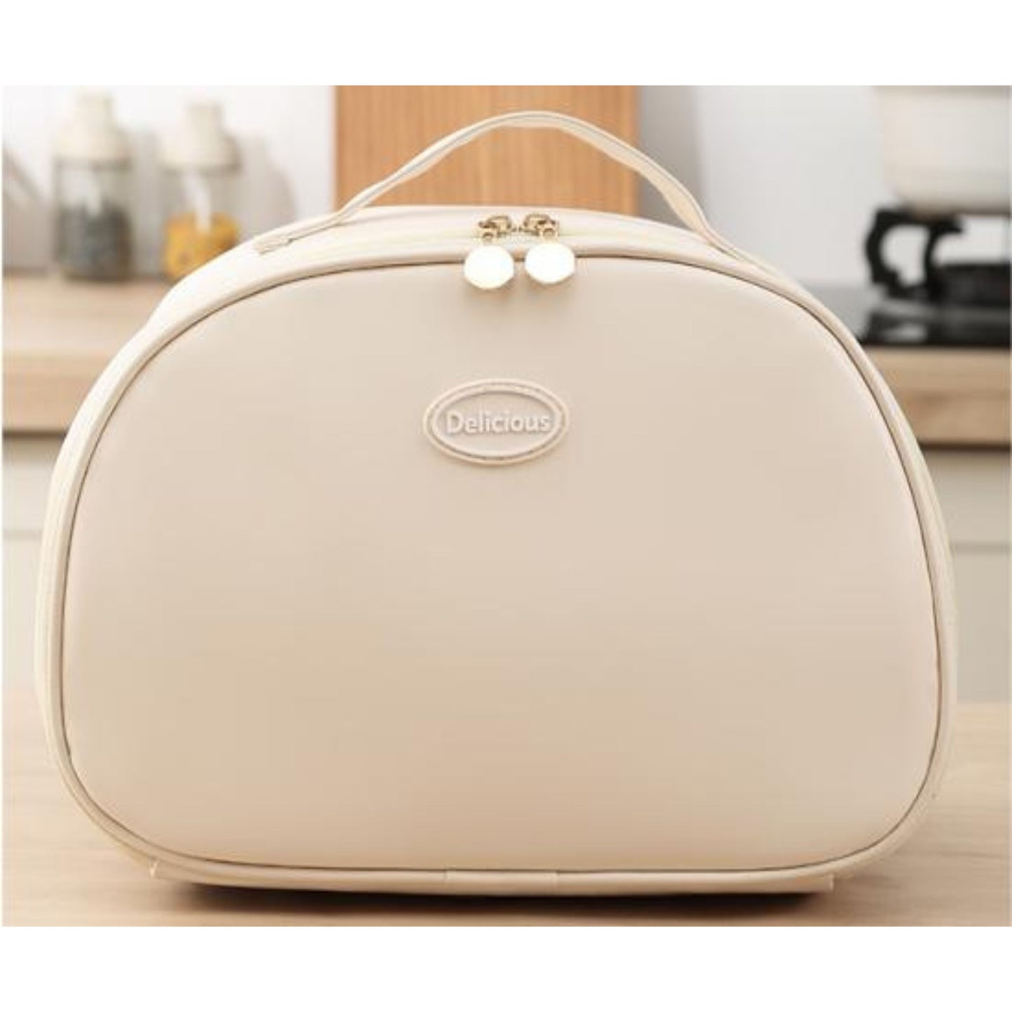 PU Half-Round Lunch Bag - Model LG0036