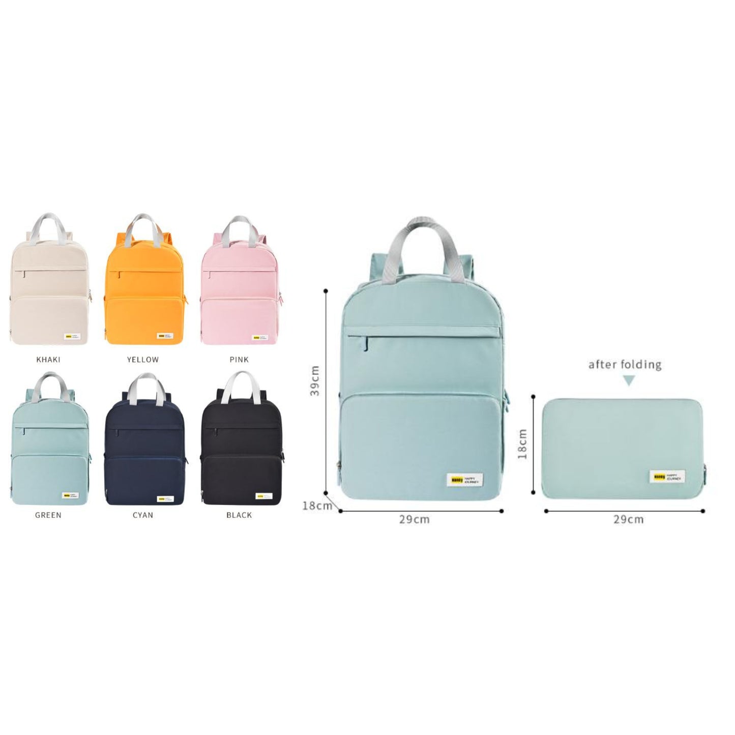 Backpack RH2201 – Lightweight Foldable Daypack