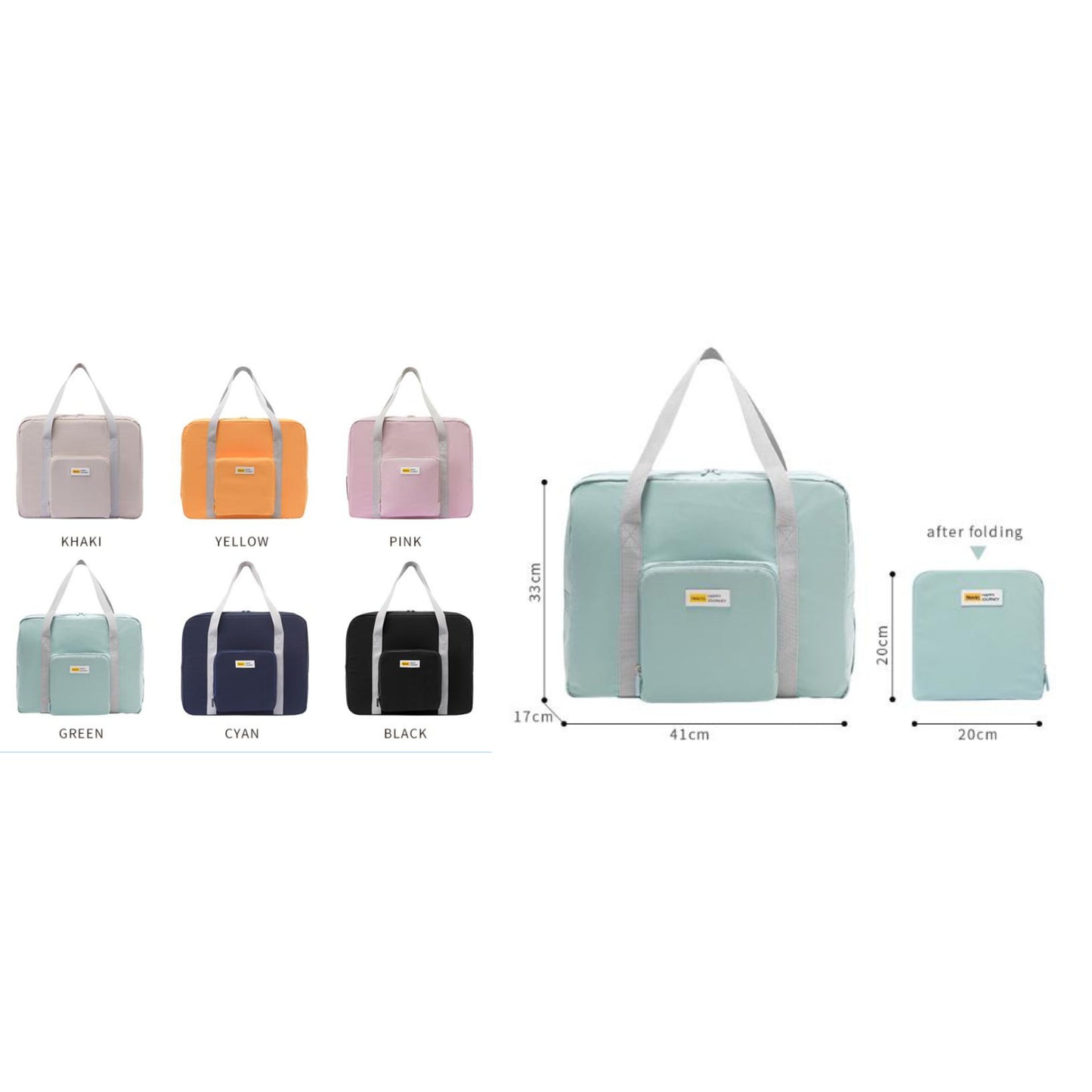 Duffel Bag RH2202 – Lightweight Foldable Expandable Travel Bag
