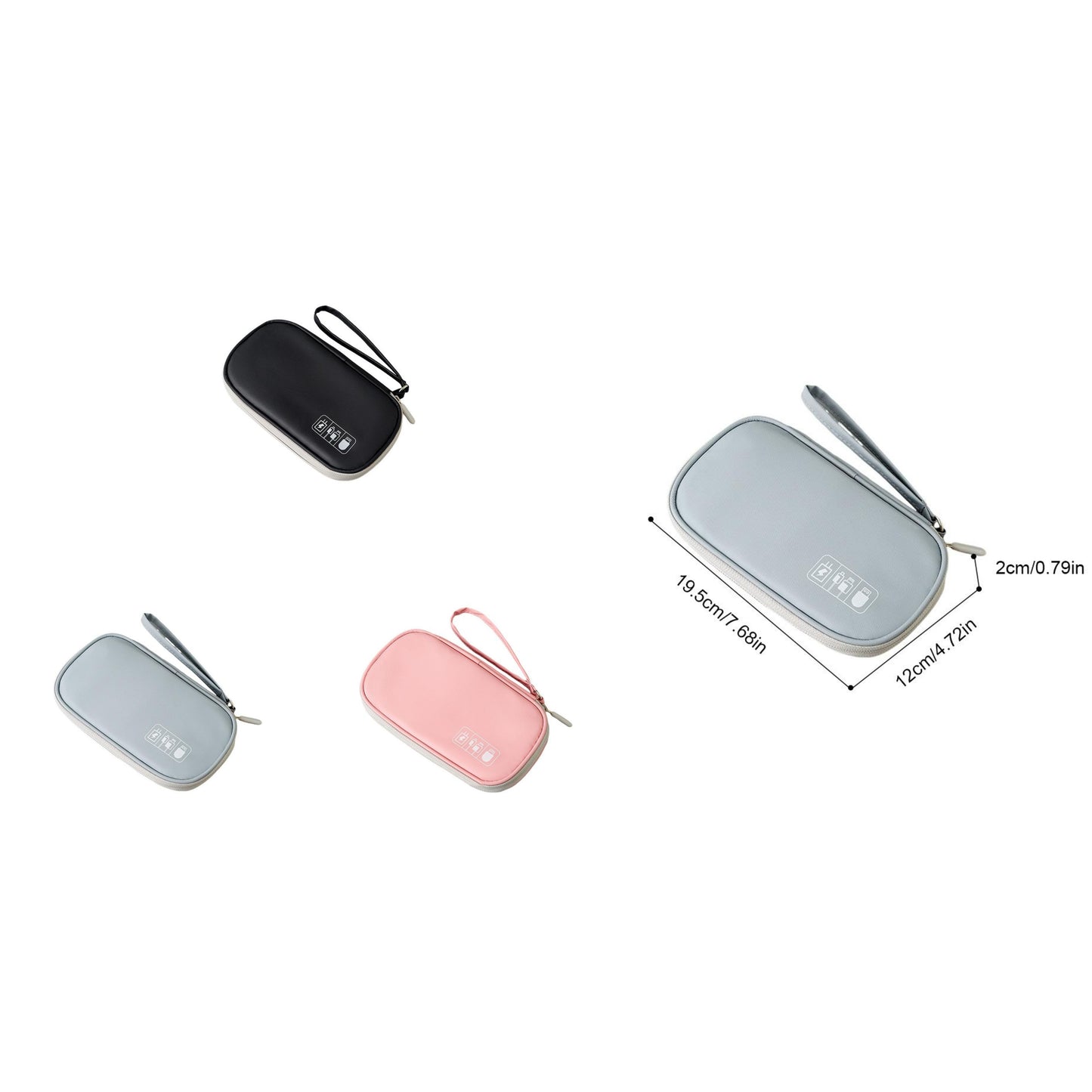 Cable Organizer LG0031 – Lightweight Polyester Handheld Tech Pouch