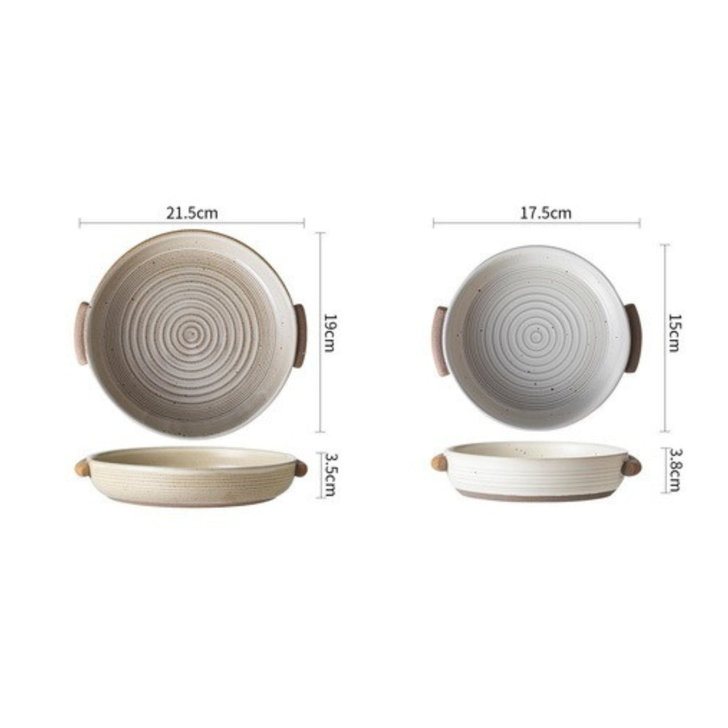 Joyn Ash stoneware handle bakeware with a minimalist aesthetic and functional design