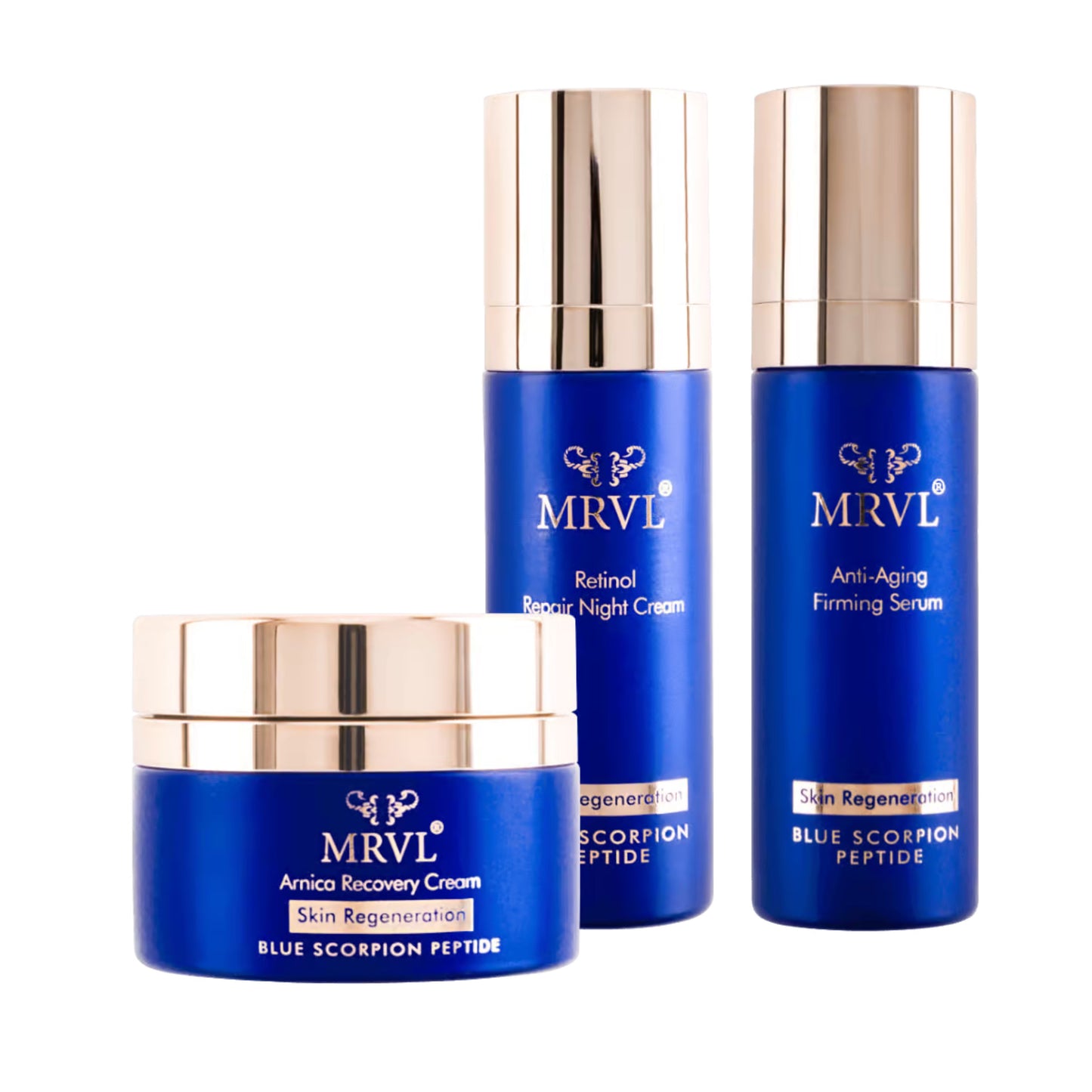 MRVL Renewal Essentials Skincare Collection for Rejuvenation