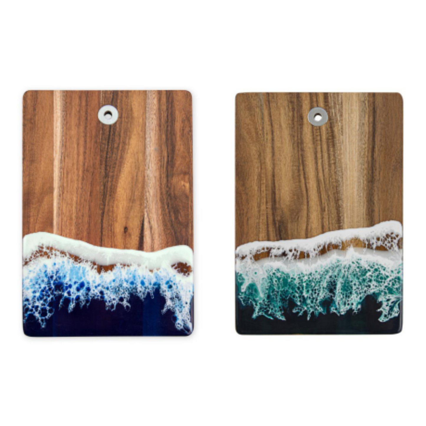 Premium Epoxy Resin Cutting Board with Laser-Engraved Logo