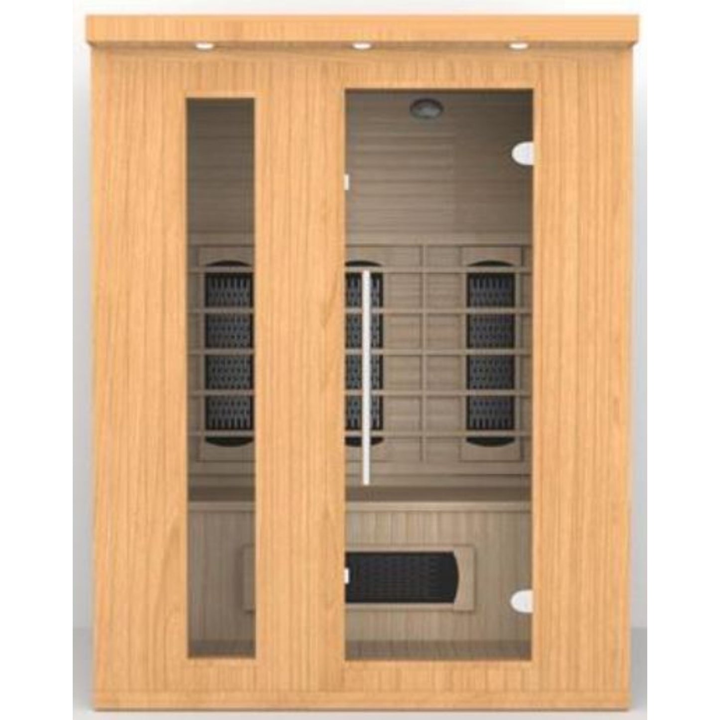 Infrared Sauna Cabin with LED Therapy – Model SMT-031HA (3-Person Size)