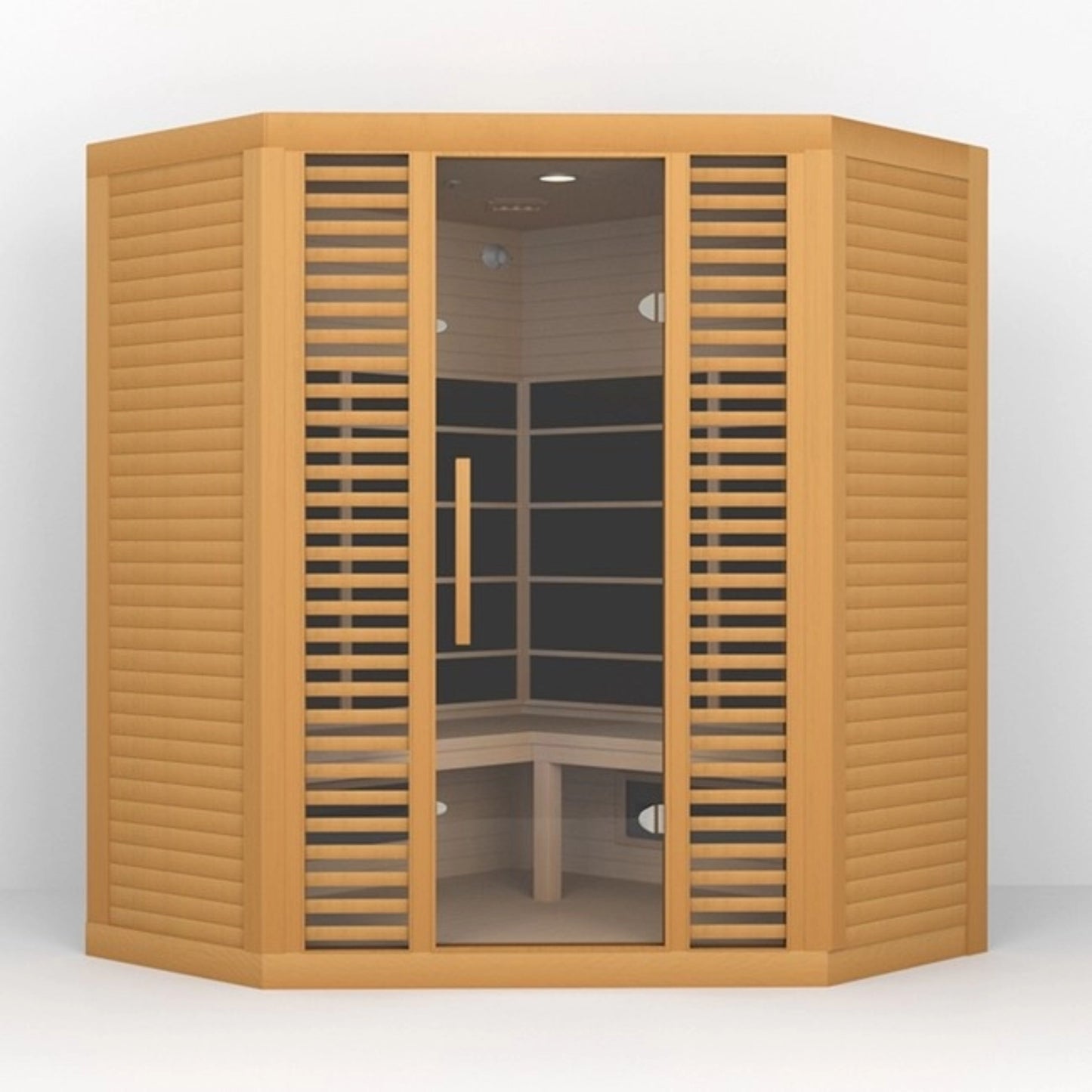 SMT-044CPD 3–4 Person Infrared Corner Sauna