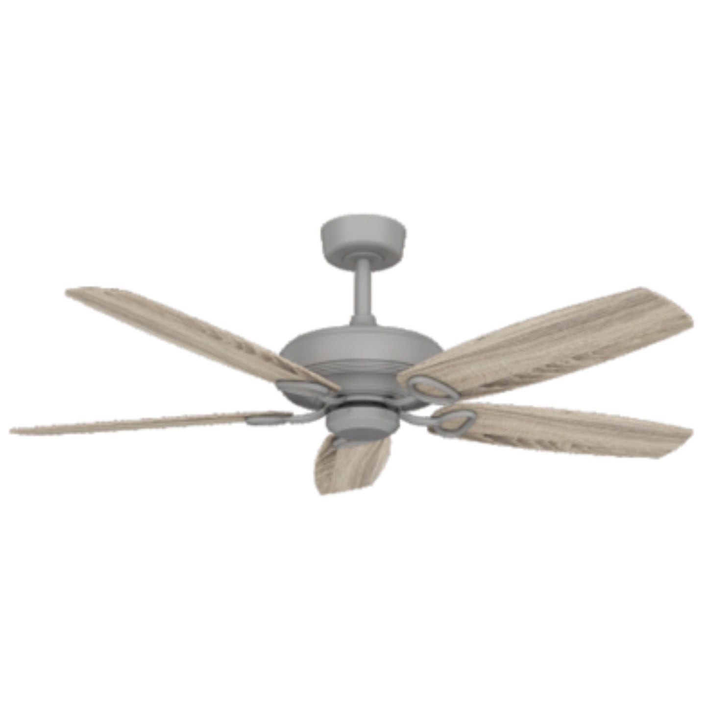 KBS-52K117 Grey Wood Finish Ceiling Fan Without Light