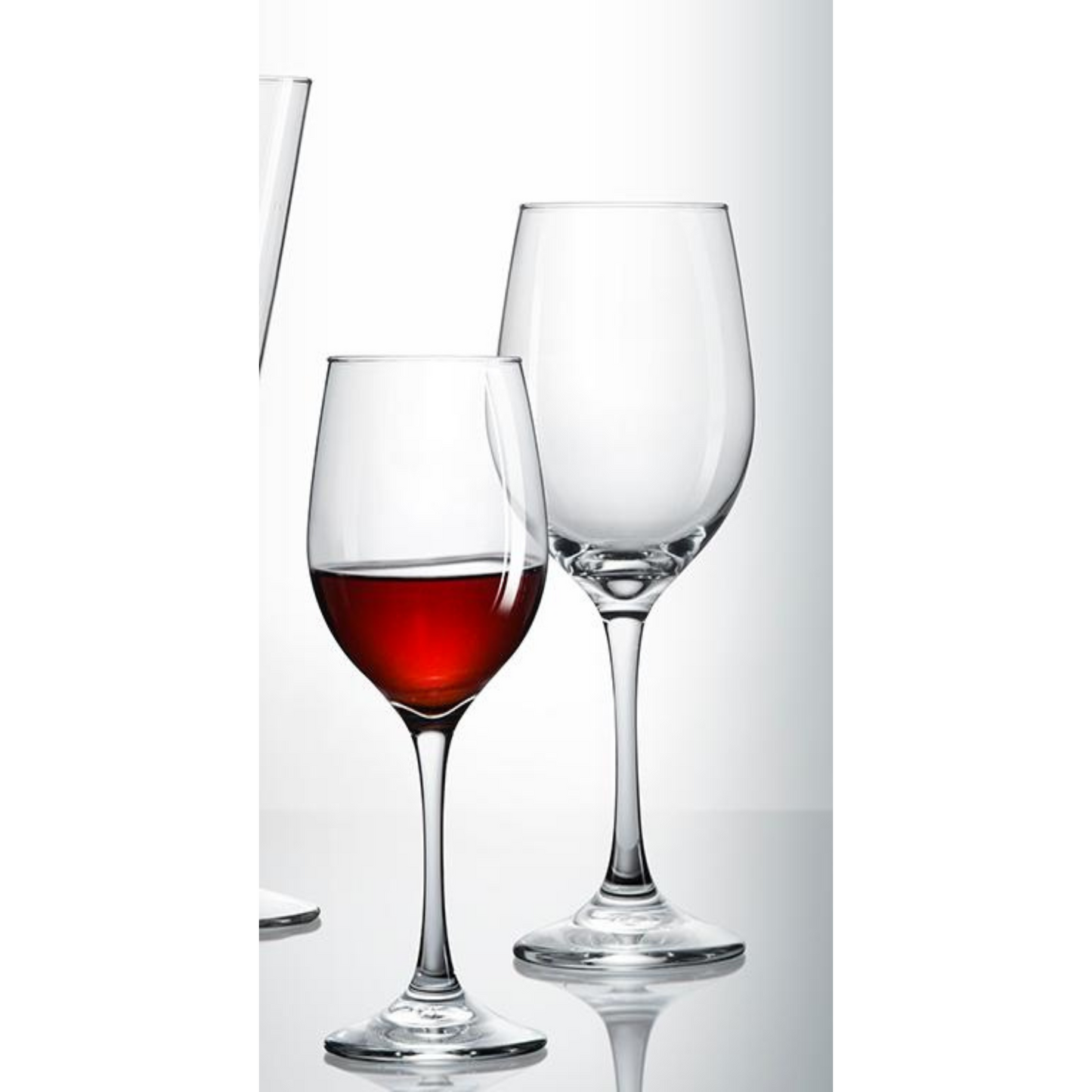 Elegant Wine Glass Collection – Multiple Sizes & Capacities