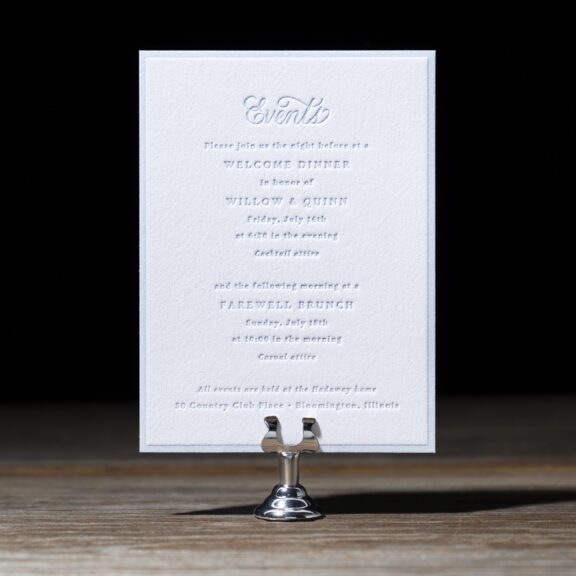 Elegant Event Invitations for Hotel-Hosted Occasions