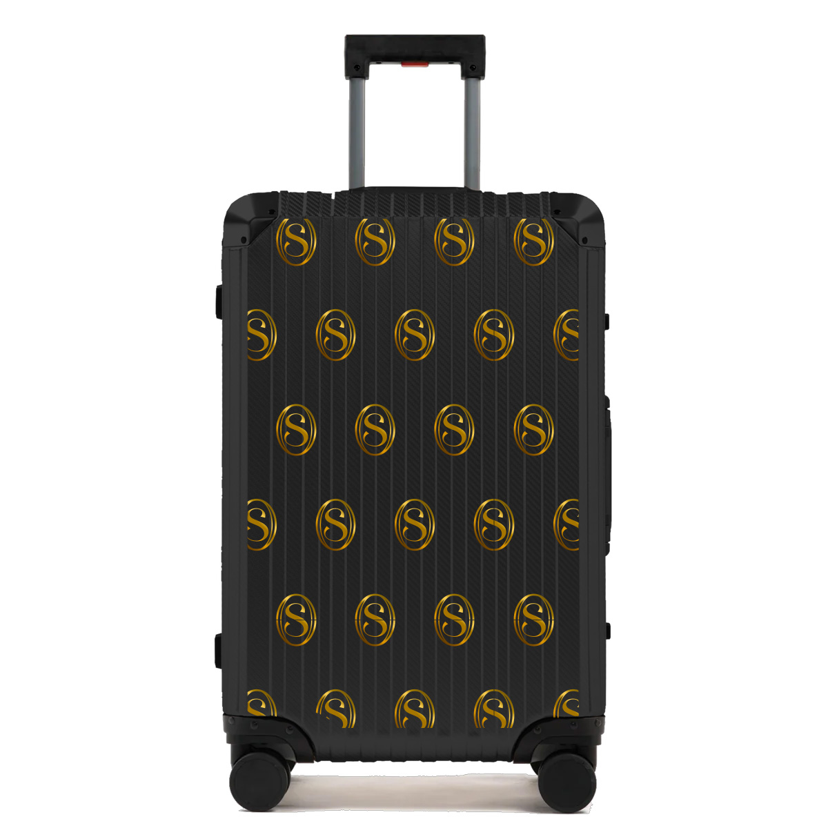 Premium All-Aluminum-Magnesium Carry-On Roller Bag – Matte Black