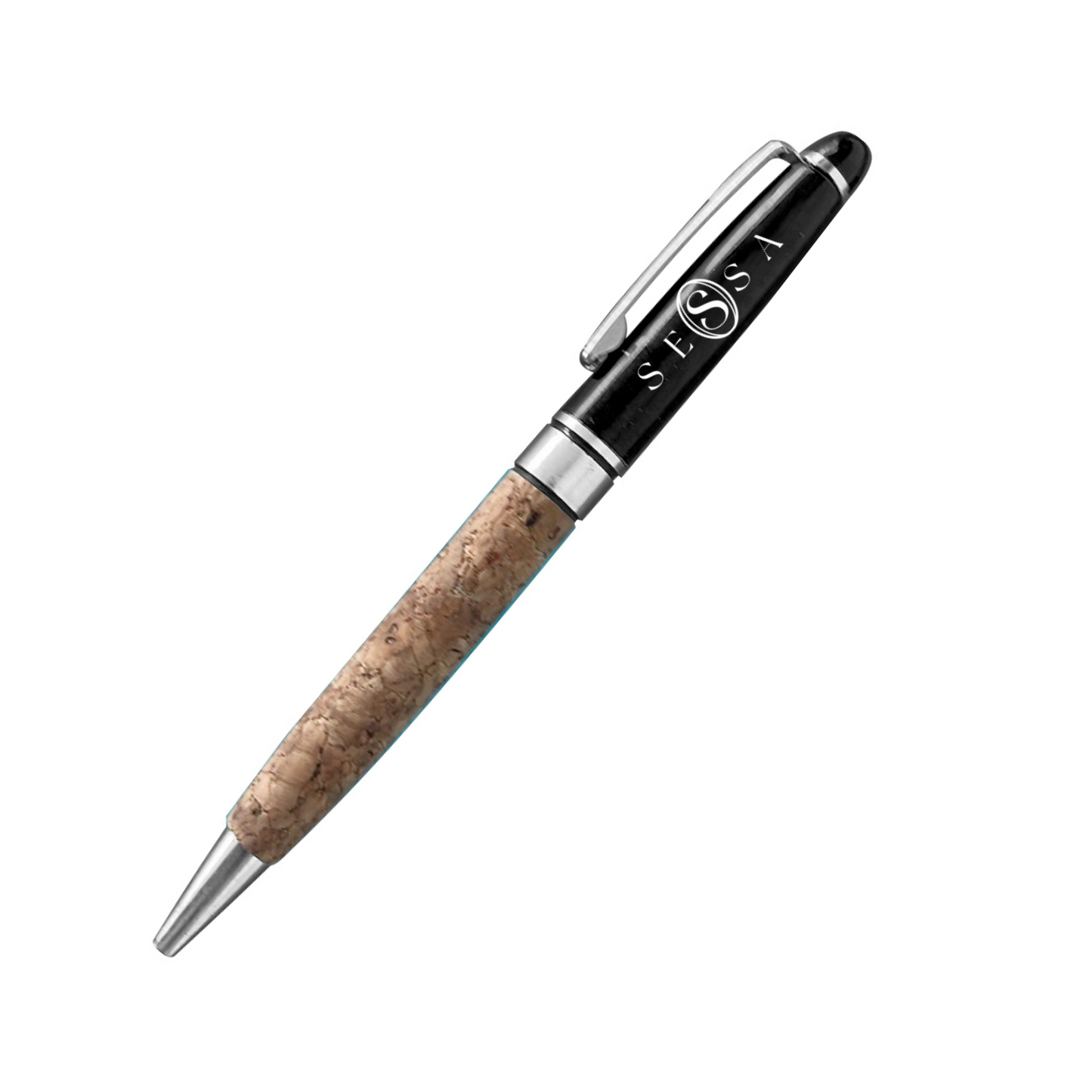 Cork Grip Ballpoint Pen – Customizable Colors & Gift Box Option