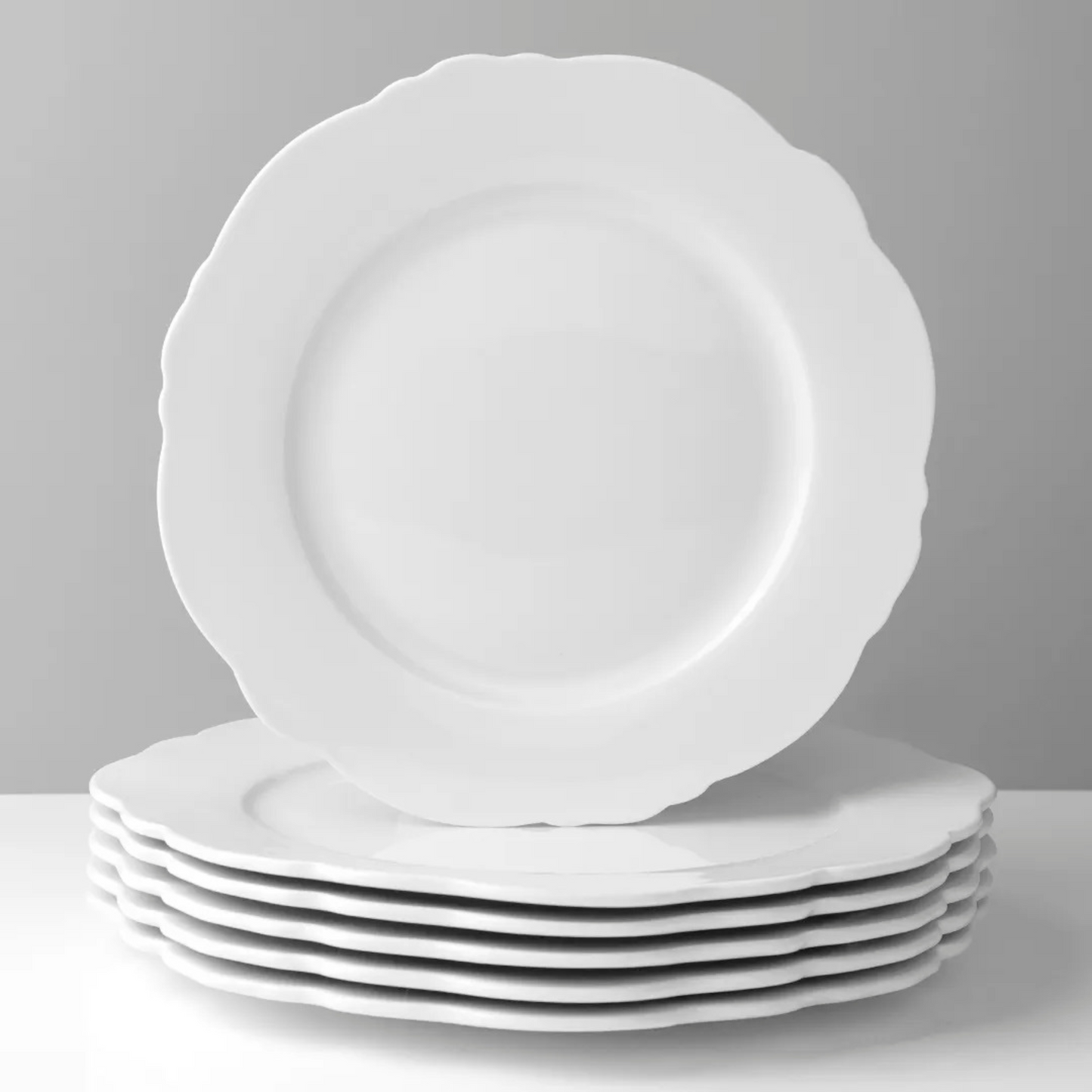 Ceramic Plates – Set of 3, 8", 9.5", 10.5" Diameters