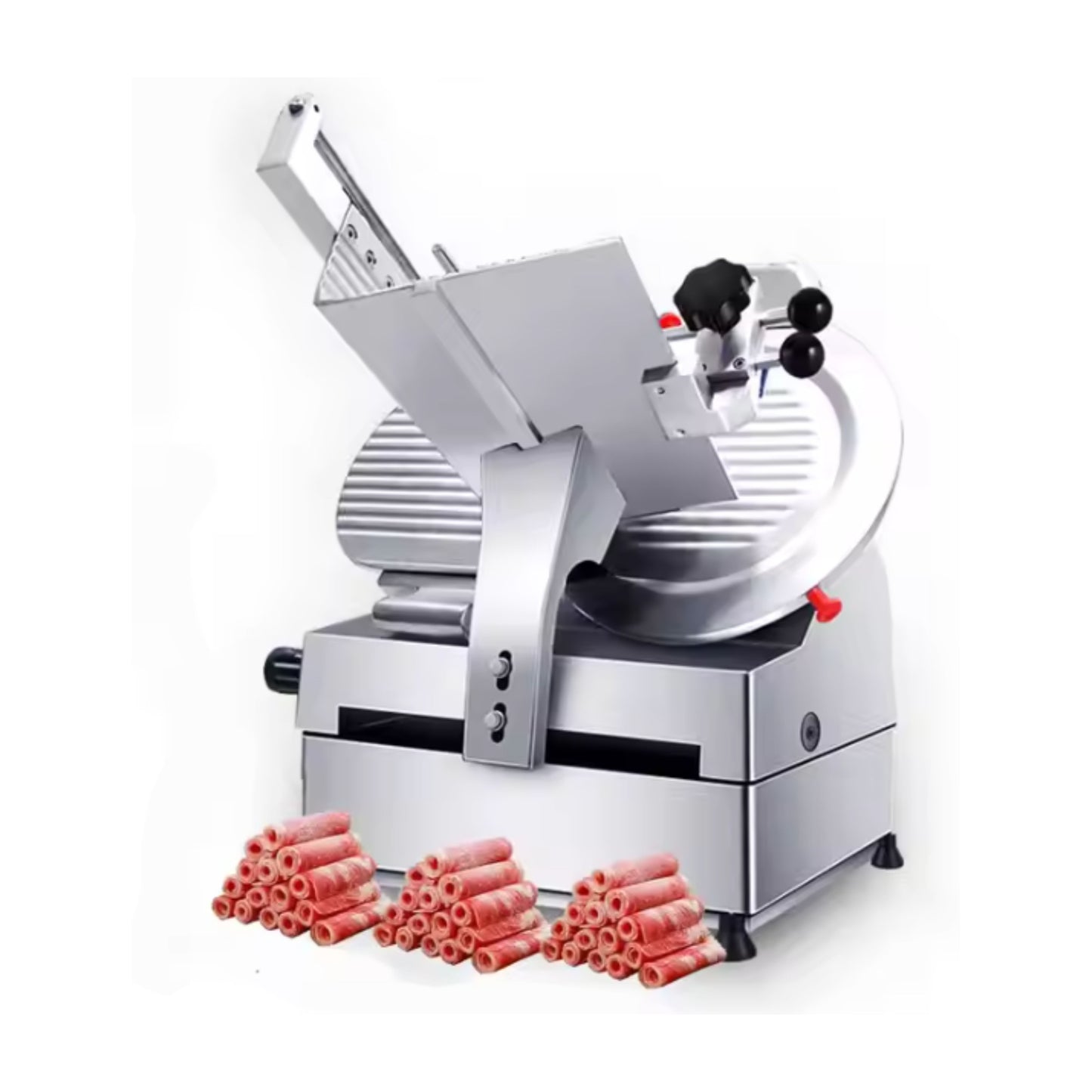 Commercial Meat & Cheese Slicer – Heavy-Duty Stainless Steel Food Slicer for Precision Cutting