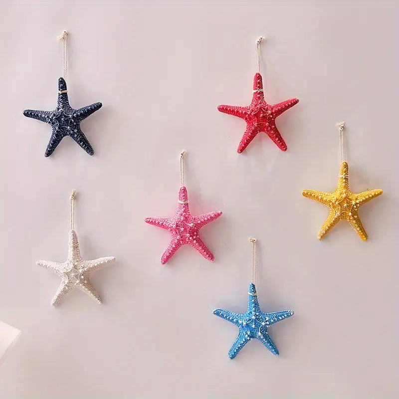 Creative Color Starfish DND Sign – Resin with Rope