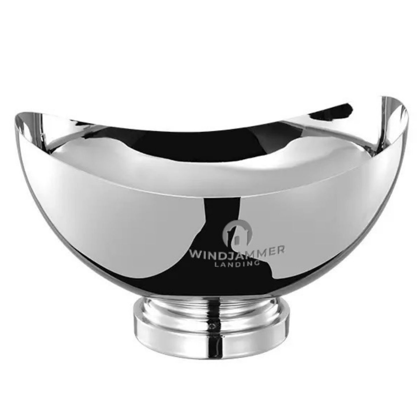 Stainless Steel Wine Bucket – Elegant Silver & Golden Ice Chiller