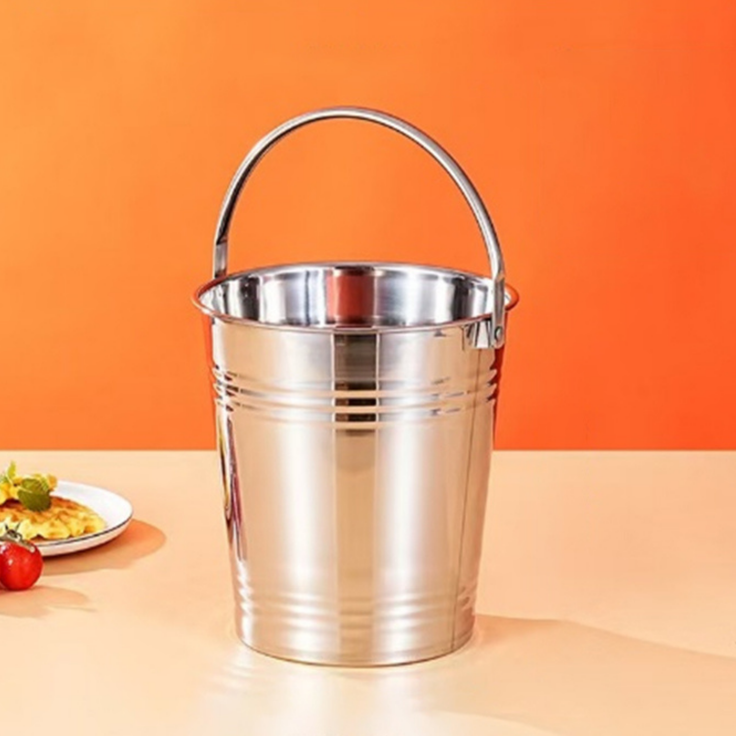 Stainless Steel Wine Bucket – 20cm Height