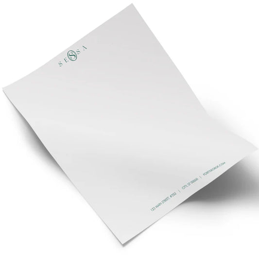 Letterhead - Customizable, Premium Quality Stationery