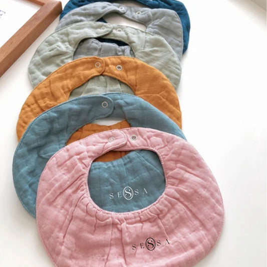 Soft & Absorbent Baby Bib – Mess-Free Mealtime