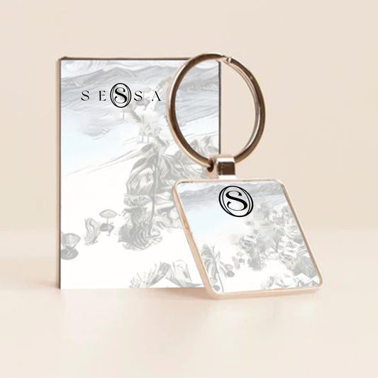 Sleek Square Keychain – Compact & Durable