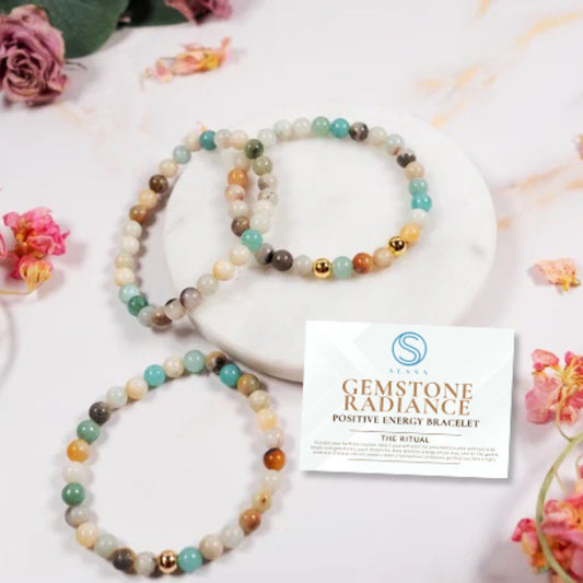 Night Twenty Three - Gemstone Radiance: Positive Energy Bracelet
