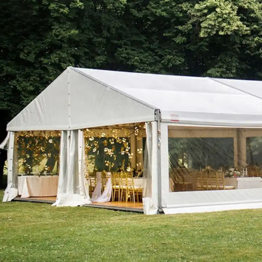 Large Event Canopy Tent – 20m x 35m Aluminum Frame with PVC Roof & Walls