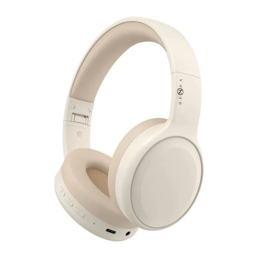 Wireless Foldable Gaming Headset with Noise Cancellation and Microphone