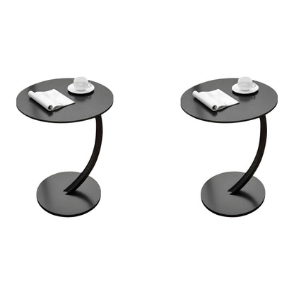 Luxury Double Daybed, Aluminum Frame with Thick Cushion & Rock Plate Tables