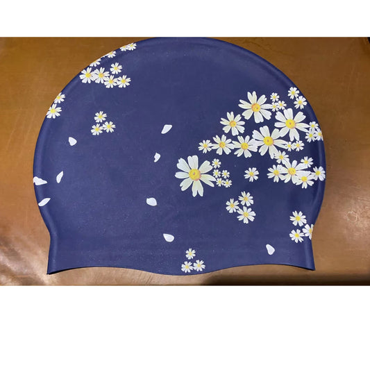 Premium Silicone Swim Cap for Women – Double-Sided Design, Waterproof, and Comfortable Fit