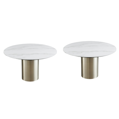 Luxury Double Daybed, Waterproof Fabric & Rope Design with Side Tables