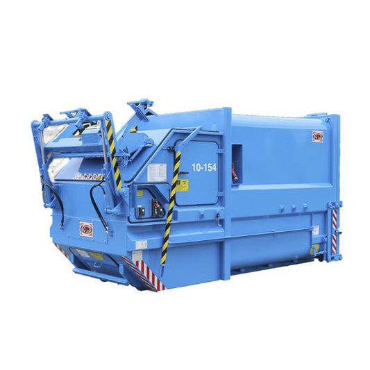 Industrial Horizontal Trash Compactor – 20m³ Capacity, 7.5KW Motor